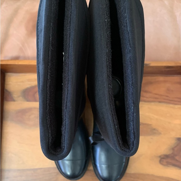 STUART WEITZMAN Tall Black Rain Boots - Picture 3 of 9